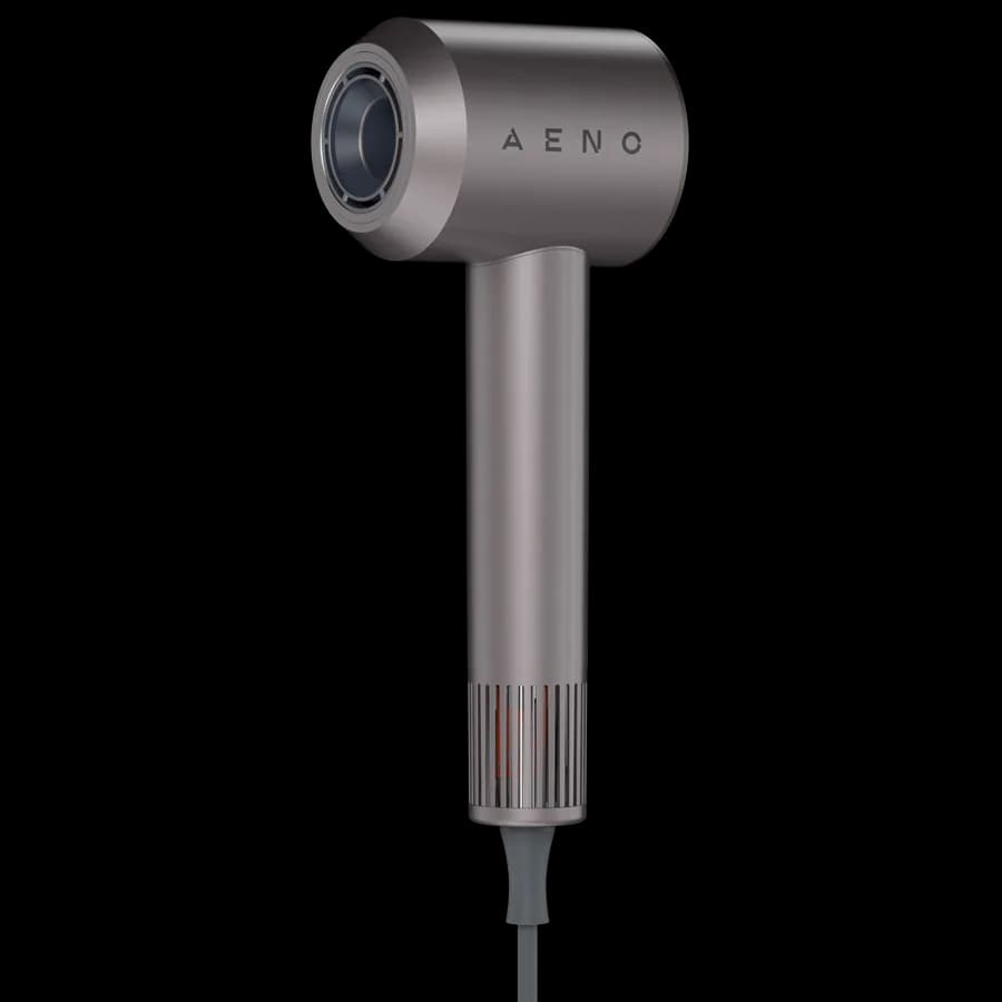 AENO Hair Dryer HD1, high speed, airflow 100 km/h, NTC sensor, 1500W, ionization, incl. diffusor, concentrator, travel bag "AHD0001"