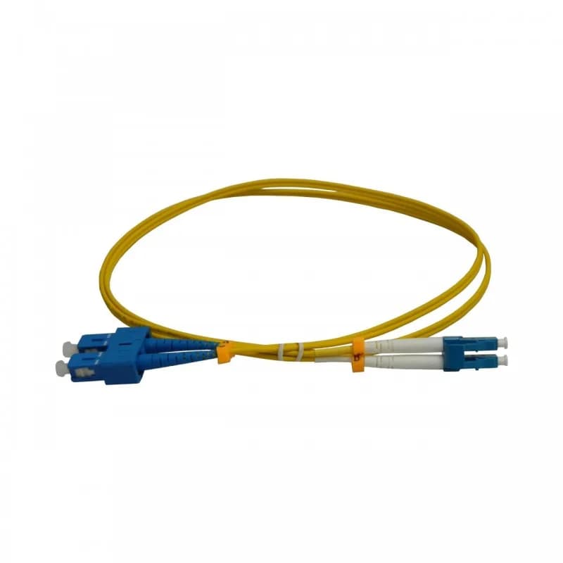 Patchcord FO SC/PC-LC/PC, SM OS2 9/125, manta LSZH 2.0mm, duplex 1m, "SC-LC-SM/DX-1"
