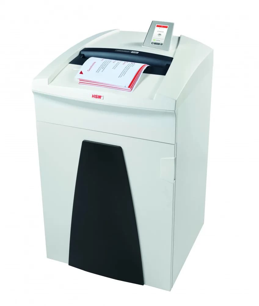 Distrugator documente manual HSM Securio P36i, 27-29 coli, cross cut (4.5 x 30 mm), securitate 4 "H-1853121" — miniatură