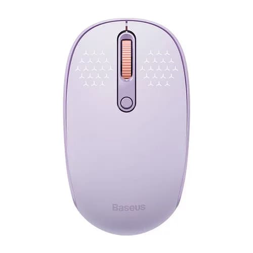 MOUSE Baseus PC sau NB wireless, 2.4GHz si Bluetooth, optic, 800/ 1200/1600 dpi,butoane/scroll 3/1, mov,"B01055503513-00" - 6932172632861