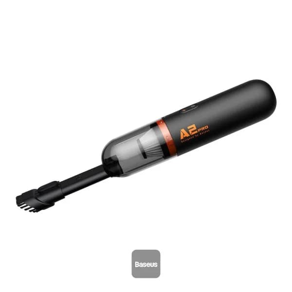 ASPIRATOR de mana Baseus A2 Pro, putere aspirare 6000pa, timp incarcare 3 ore, filtru HEPA, cablu inclus Type-C la USB, negru "VCAQ040001" - 6932172614041 — miniatură