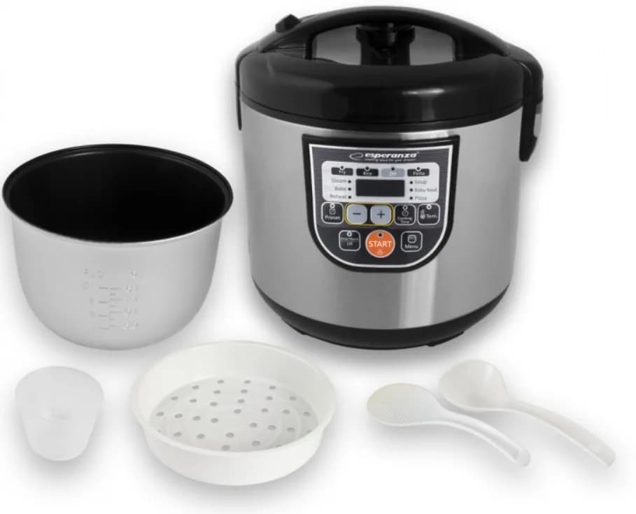 Multicooker Esperanza Mate EKG011 4l 860W Inox "EKG011" — miniatură