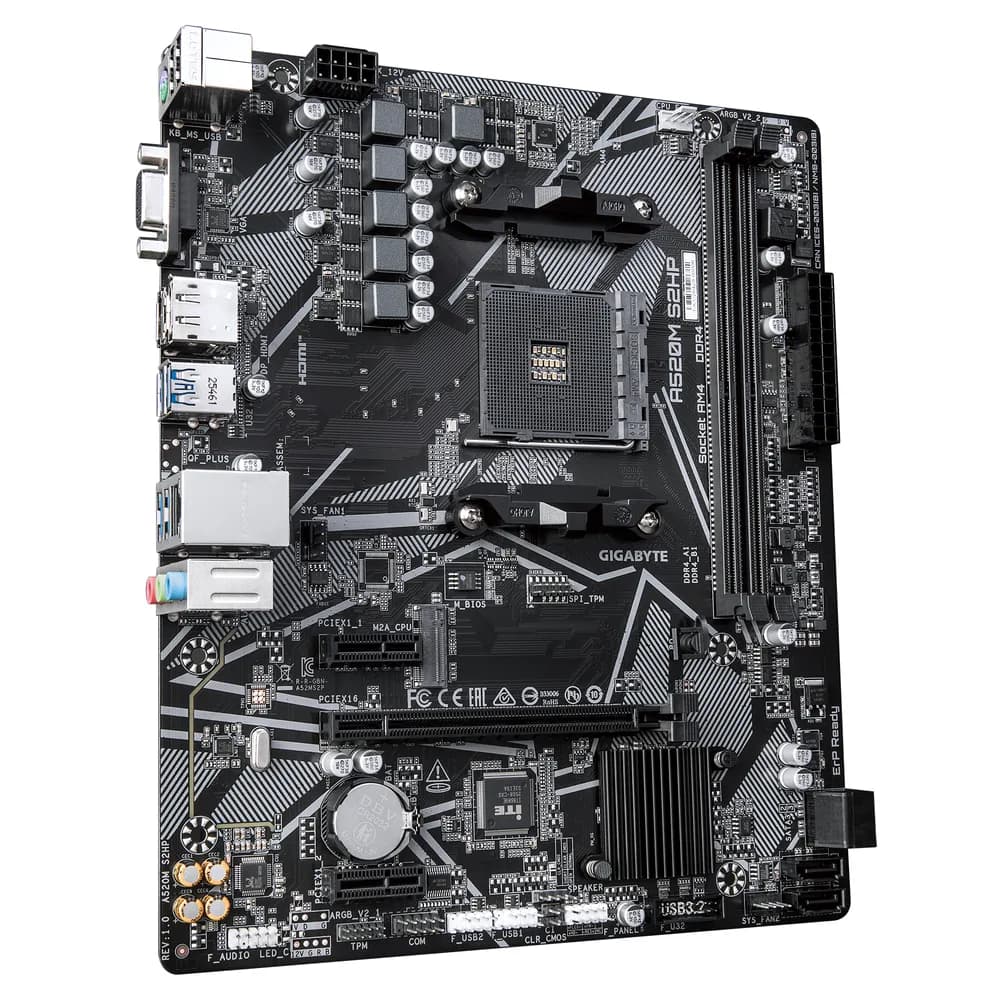 Placa de baza GIGABYTE A520M S2HP"A520M S2HP" — miniatură