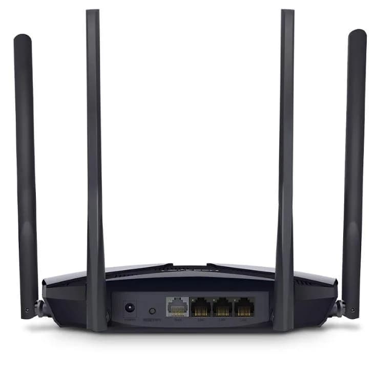 Router wireless MERCUSYS MR60X, WIFI 6, Dual Band — miniatură