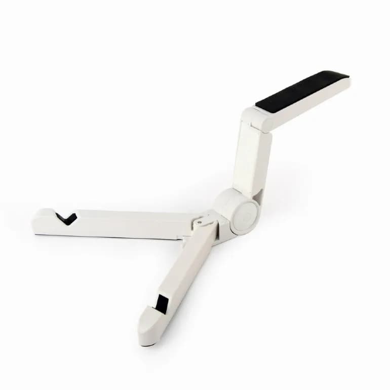SUPORT de birou GEMBIRD pt. Tableta, 3 brate, unghiuri multiple, white "TA-TS-01/W"