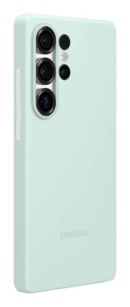 Capac protectie spate Silicone Case Galaxy S25 Ultra (S938) Verde Mint "EF-PS938CMEGWW" — miniatură