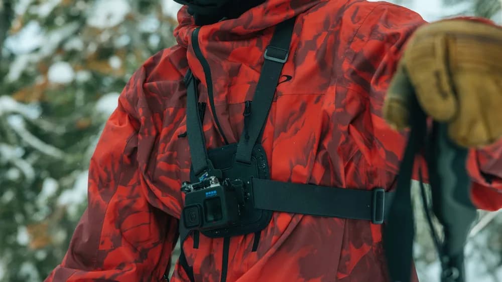 Montura GoPro Chesty, fixare piept "AGCHM-001-VN" — miniatură