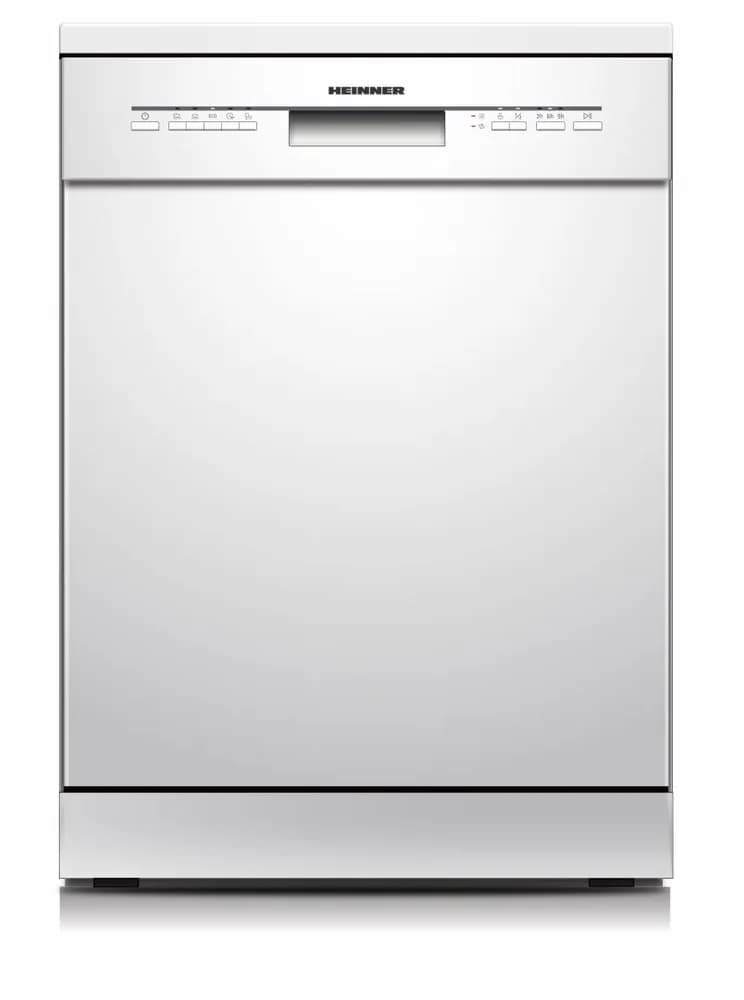 MASINA DE SPALAT VASE HEINNER HDW-FSM60514WE++. 14 SETURI, CLASA DE EFICIENTA ENERGETICA E, CONTROL ELECTRONIC, 5 PROGRAME: INTENSIV, UNIVERSAL, ECO, 90 MIN, RAPID (30 MIN), FUNCTIE HALF LOAD, PORNIRE INTARZIATA (3H, 6H, 9H), COS SUPERIOR AJUSTABIL PE INALTIME (GOL), COS TACAMURI, AQUASTOP, BLOCARE