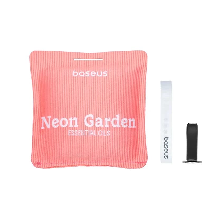 ODORIZANT AUTO Baseus Margaret Series, Neon Garden, dimensiune 70*70mm, roz "C20362400412-00" - 6932172643102