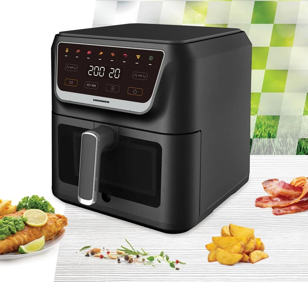 FRITEUZA CU AER CALD HEINNER CRISPPRO CHEF HAF-H8BK1700 — miniatură