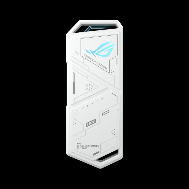 Rack extern Asus ROG Strix Arion, USB3.2 Gen 2x1 Type-C (10 Gbps), Dual USB-C, Alb "ESD-S1C/WHT/G/AS"