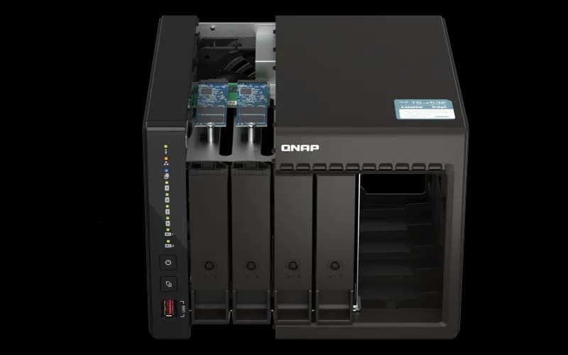 NAS QNAP 453E 4BAY 2.6GHZ TWR SATA, "TS-453E-8G" — miniatură