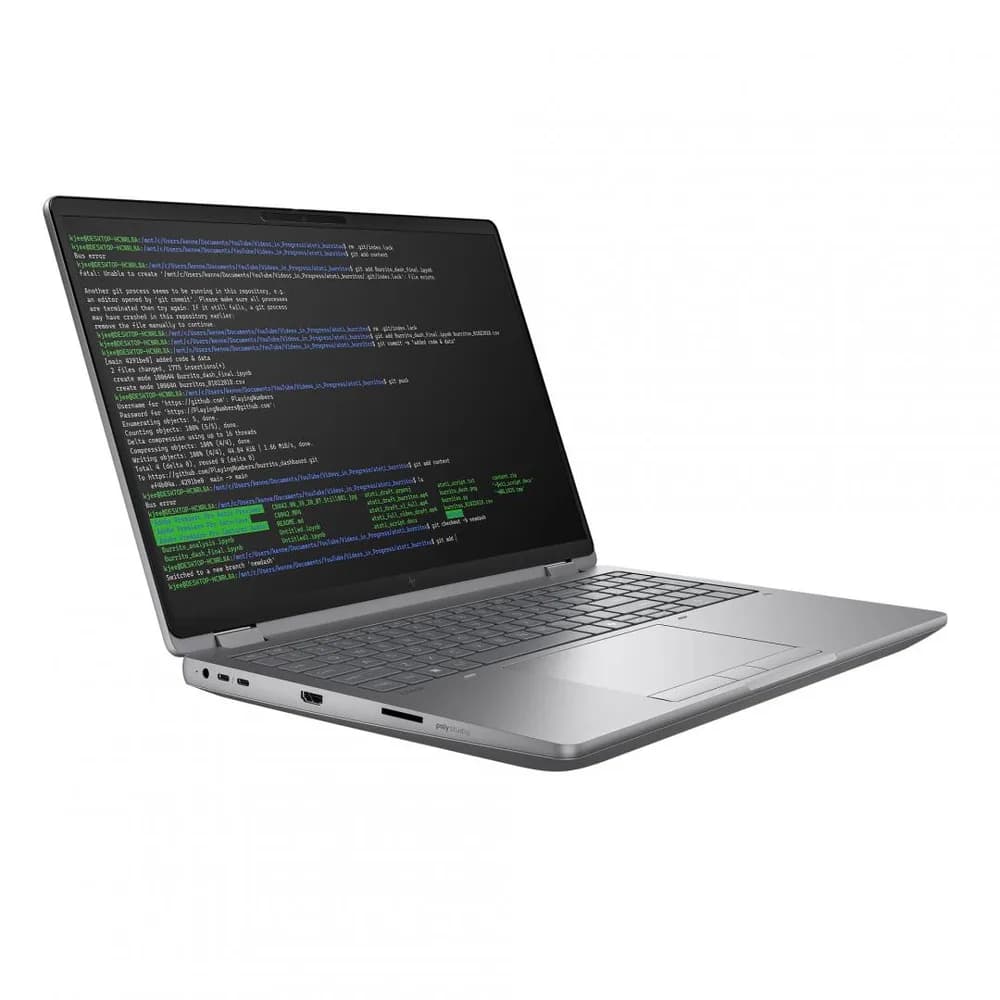 Laptop Workstation HP ZBook Fury G1i, cu procesor Intel Core Ultra 9 285HX, 16'' IPS, 64 GB DDR5, 2 TB, NVIDIA RTX PRO 3000, 12GB GDDR7, Windows 11 Pro — miniatură