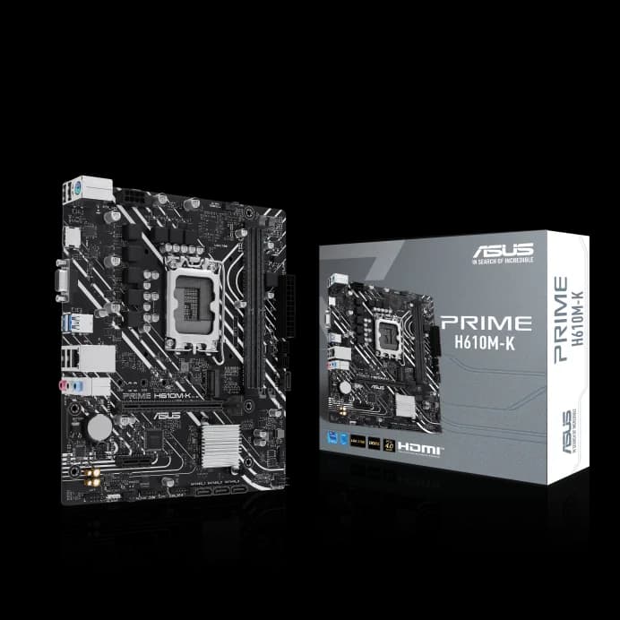Placa de baza ASUS Prime H610M-K, LGA 1700, DDR5, mATX