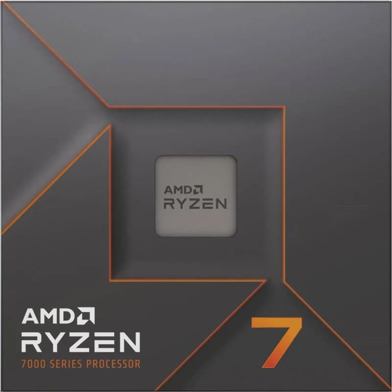 AMD Ryzen 7 7700 (AM5) Processor (PIB) with Wraith Prism Cooler and Radeon Graphics "100-100000592BOX" — miniatură