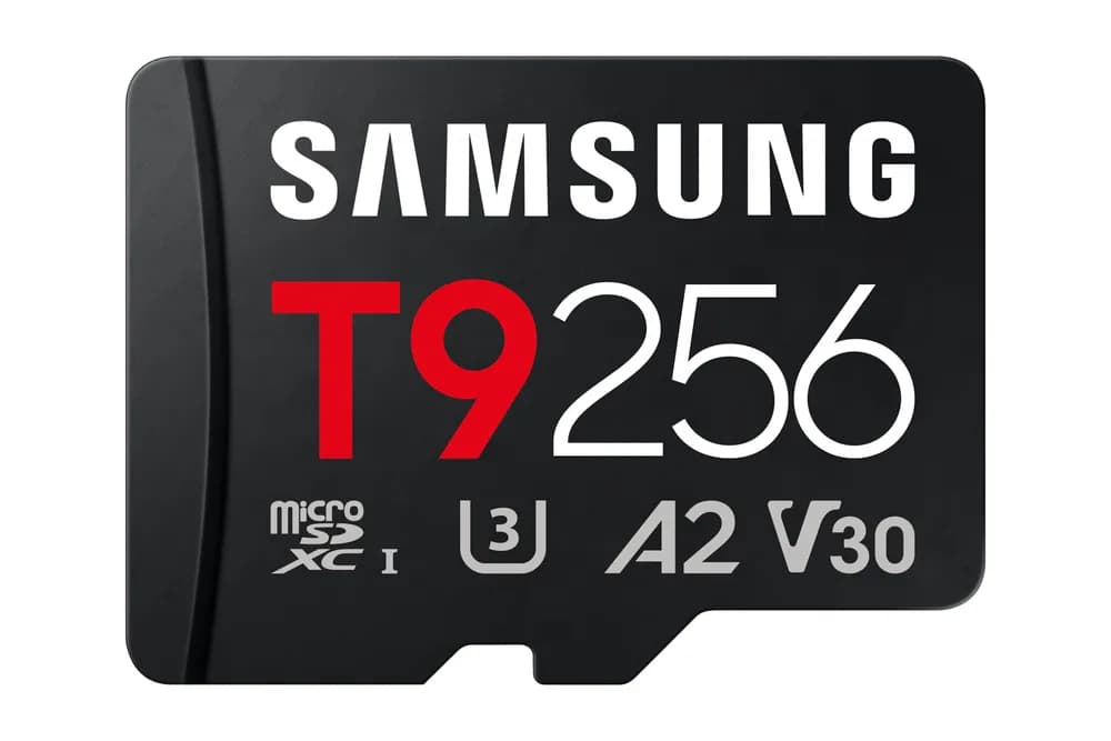 SAMSUNG T9 microSD memory card 256GB up to 200MB/s read and 130MB/s write "MB-MH256T/WW"