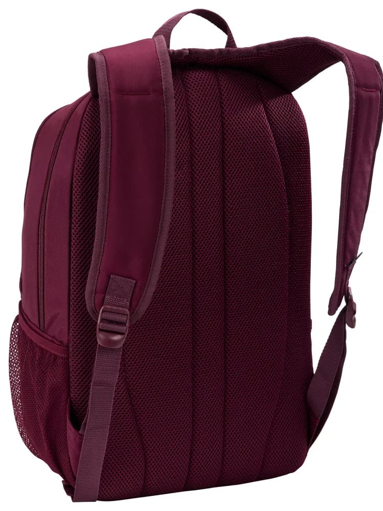 RUCSAC CASE LOGIC, pt. notebook de max. 15.6 inch, 2 compartimente, buzunar frontal | buzunar lateral x 2, waterproof, poliester, deep burgundy "WMBP115" 3205623 — miniatură