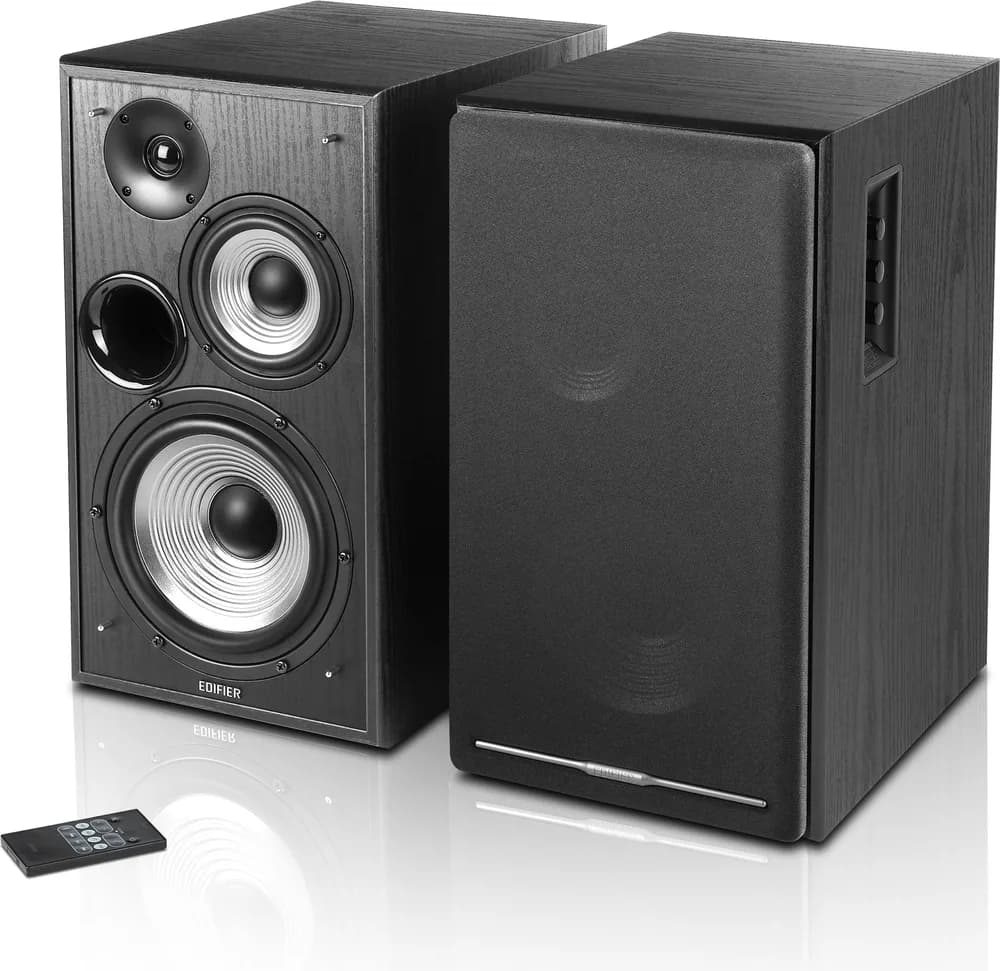 BOXE EDIFIER 2.0, RMS: 136W (2 x 14W, 2 x 14W, 2 x 40W), bluetooth 5.1, telecomanda wireless, volum, bass, treble, sub-out, black,"R2750DB"