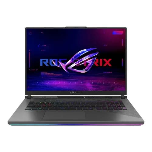 Laptop Gaming ASUS ROG Strix G18, cu procesor AMD Ryzen 9 9955HX, 18'' IPS, 32 GB DDR5, 1 TB, NVIDIA GeForce RTX 5070, 8GB GDDR7, Fara OS