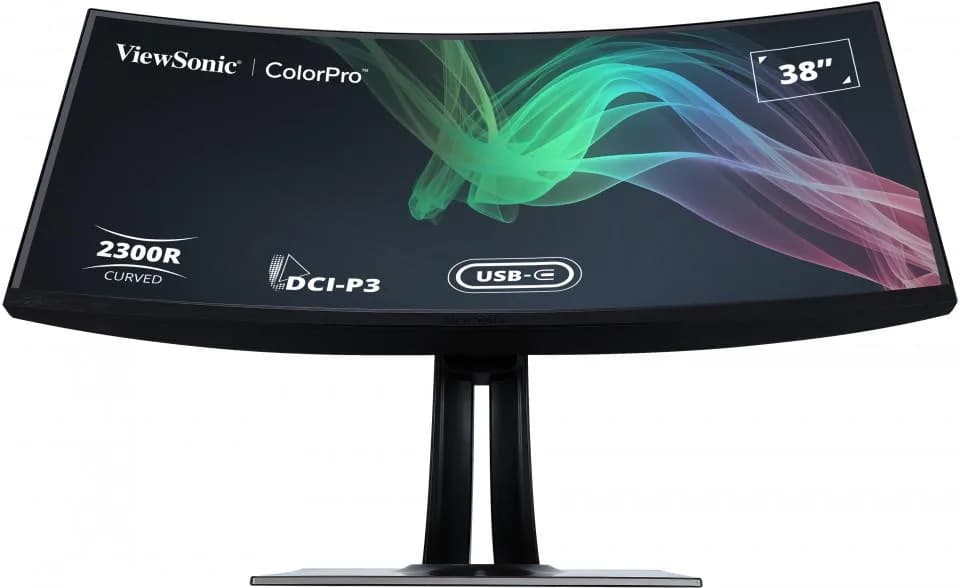 Monitor Consumer ViewSonic VP3881A, 38", 3840 x 1600 pixeli, Black