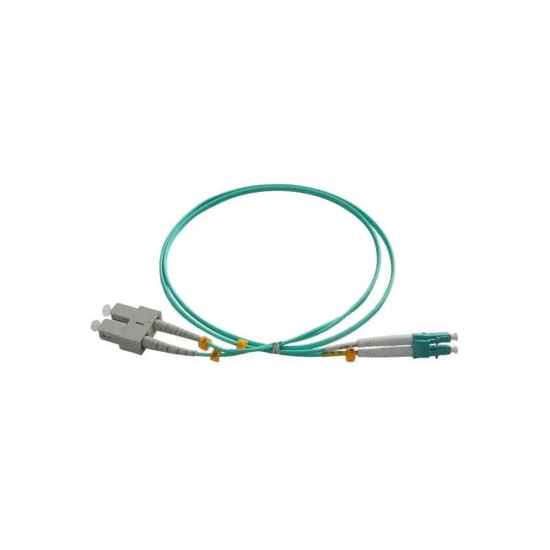 Patchcord FO SC/PC-LC/PC, MM OM3 50/125, manta LSZH 3.0mm, duplex 30m - EMTEX "SC-LC-MM3/DX-30"