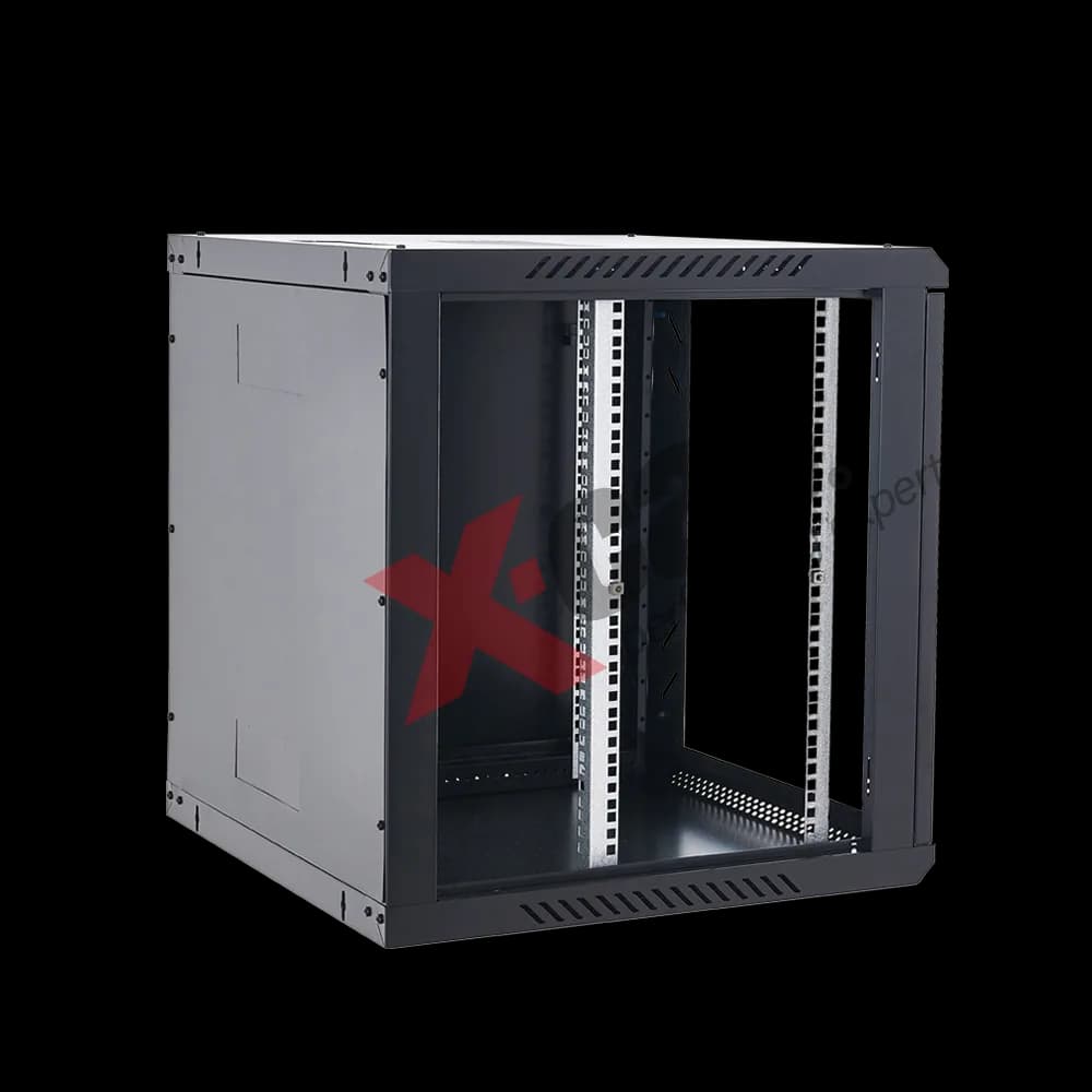 Cabinet metalic de perete 19”, tip rack wallmount, 15U 600x600 mm, Xcab S Negru "Xcab-15U60S.9004" — miniatură