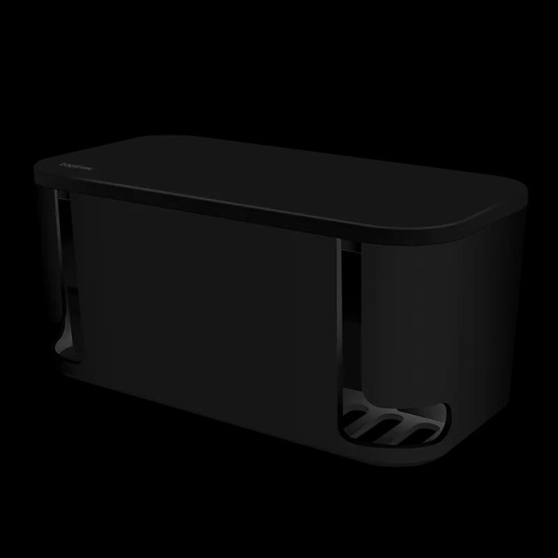 PRELUNGITOR LOGILINK, Schuko x 5, conectare prin Schuko (T), cutie management cabluri, 16 A, 2xUSB-A, 1xUSB-C, protectie IP20, negru, "LPS282U" — miniatură
