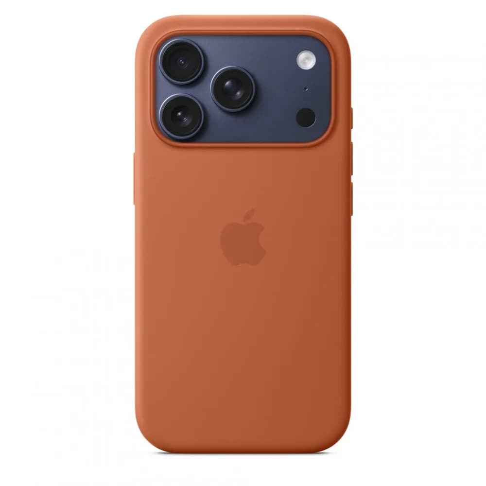 iPhone 17 Pro Silicone Case with MagSafe - Terra Cotta — miniatură