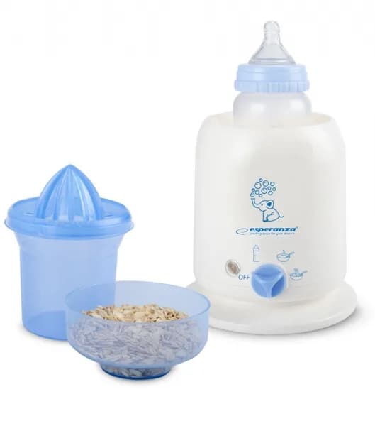 Incalzitor de biberon Esperanza TASTY EKB001 100W 500ml Alb/Albastru "EKB001" — miniatură