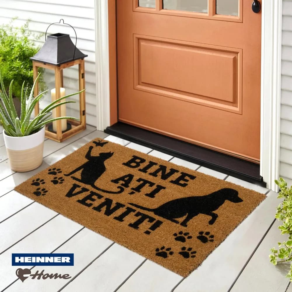 COVORAS INTRARE ANTIDERAPANT 60X40 CM, PAWS, HEINNER HOME