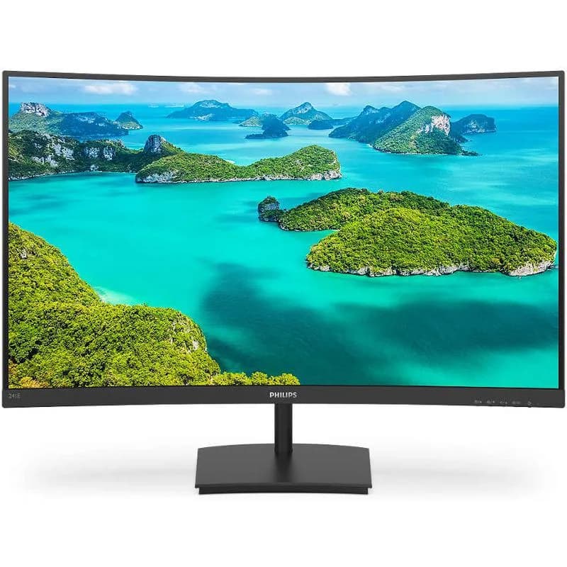 Monitor Consumer Philips 241E1SC/00, 23.6", 1920 x 1080 pixeli, Black