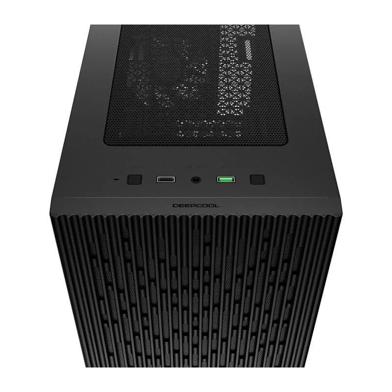 Carcasa DEEPCOOL MATREXX 40 3FS, RGB, Mini Tower, Black — miniatură