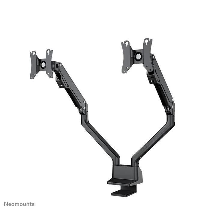 Brat dublu pt monitor Neomounts by Newstar, fullmotion 10"-32", greutate maxima suportata 8 kg per monitor, VESA min: 75x75 mm, VESA max: 100x100 mm, negru — miniatură