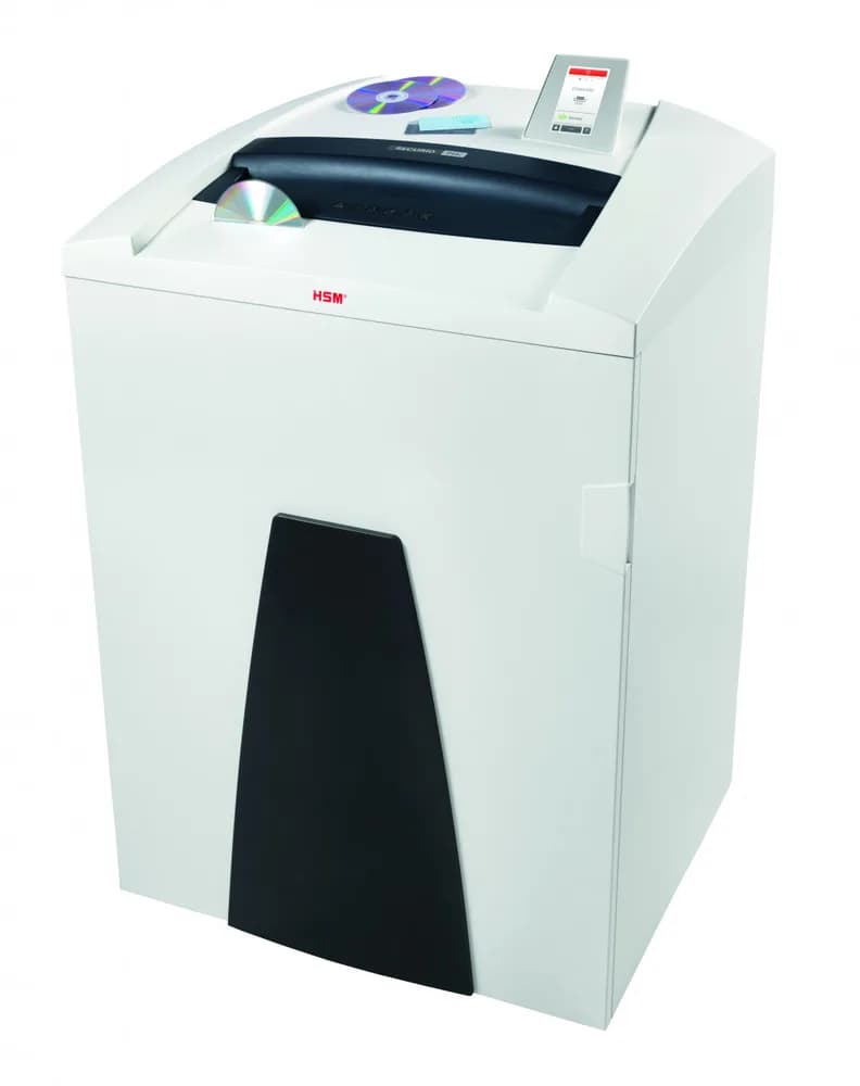 Distrugator documente manual HSM Securio P44i, 43-45 coli, cross cut (3,9 x 40mm), de securitate 4 "H-1873121" — miniatură