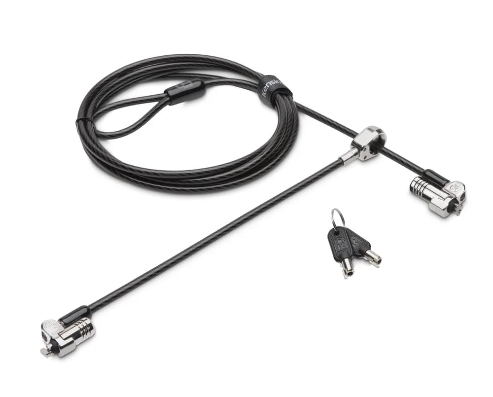 CABLU securitate KENSINGTON pt. notebook slot Nano,cheie standard,conectare directa,1.8m,cablu otel carbon,5mm,permite pivotare si rotire,blocare dubla, "NanoSaver" "K64448WW"