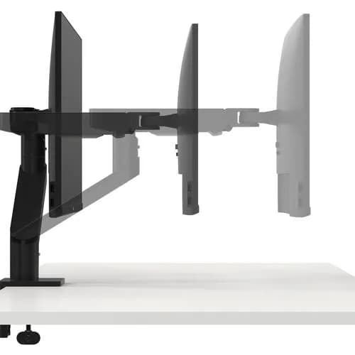 Suport Monitor de Birou, Dell 482-BBDJ, 19" - 38", VESA 100x100, suporta pana la 10kg, negru — miniatură