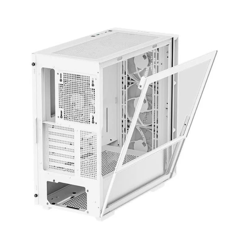 Carcasa DEEPCOOL CH560 WH, RGB, Mid Tower, White — miniatură