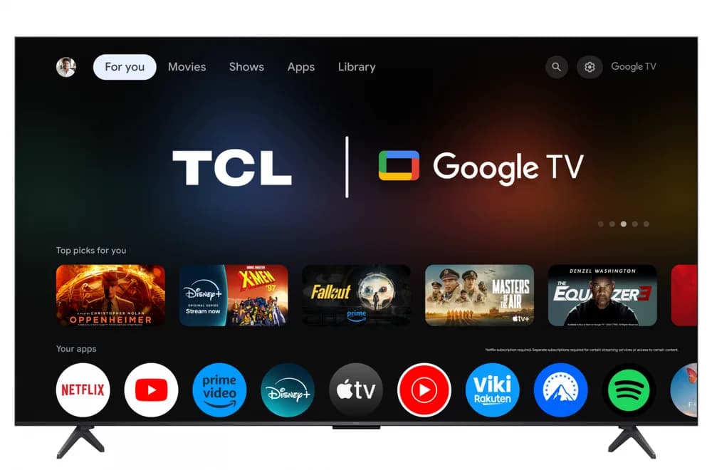 Televizor TCL Mini LED 65C61KS, 164 cm, Smart Google TV, 4K Ultra HD, Onkyo — miniatură