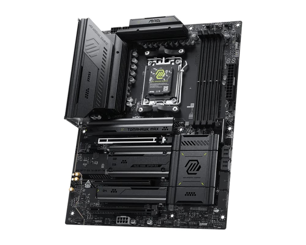 Placa de baza MSI MAG X870E TOMAHAWK MAX WIFI, Socket AM5, DDR5, PCI-E 5.0 "MAG X870E TOMAHAWK MAX WIFI" — miniatură