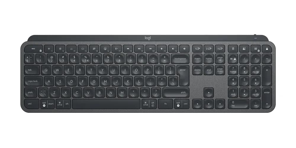LOGITECH MX Keys Bluetooth Illuminated Keyboard - GRAPHITE- US INTL - B2B "920-010251"