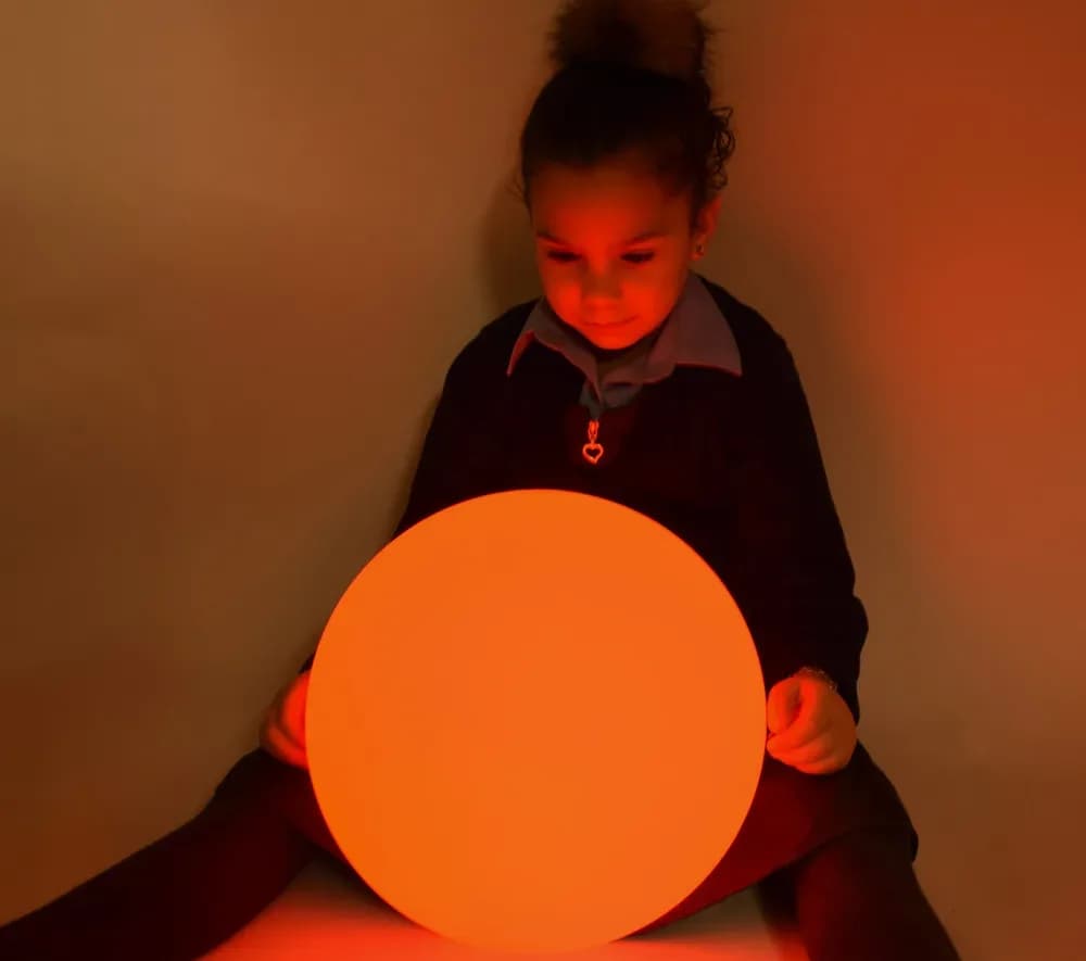 Sferă luminoasă cu schimbare de culoare 50 cm — miniatură