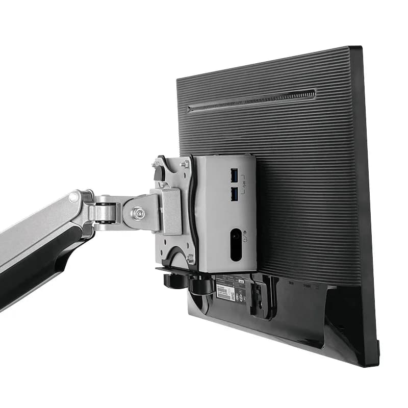 SUPORT de perete/birou LOGILINK pt. Intel NUC, Mac mini, fix, Compatibil VESA max. 100 x 100 mm, "BP0066" — miniatură