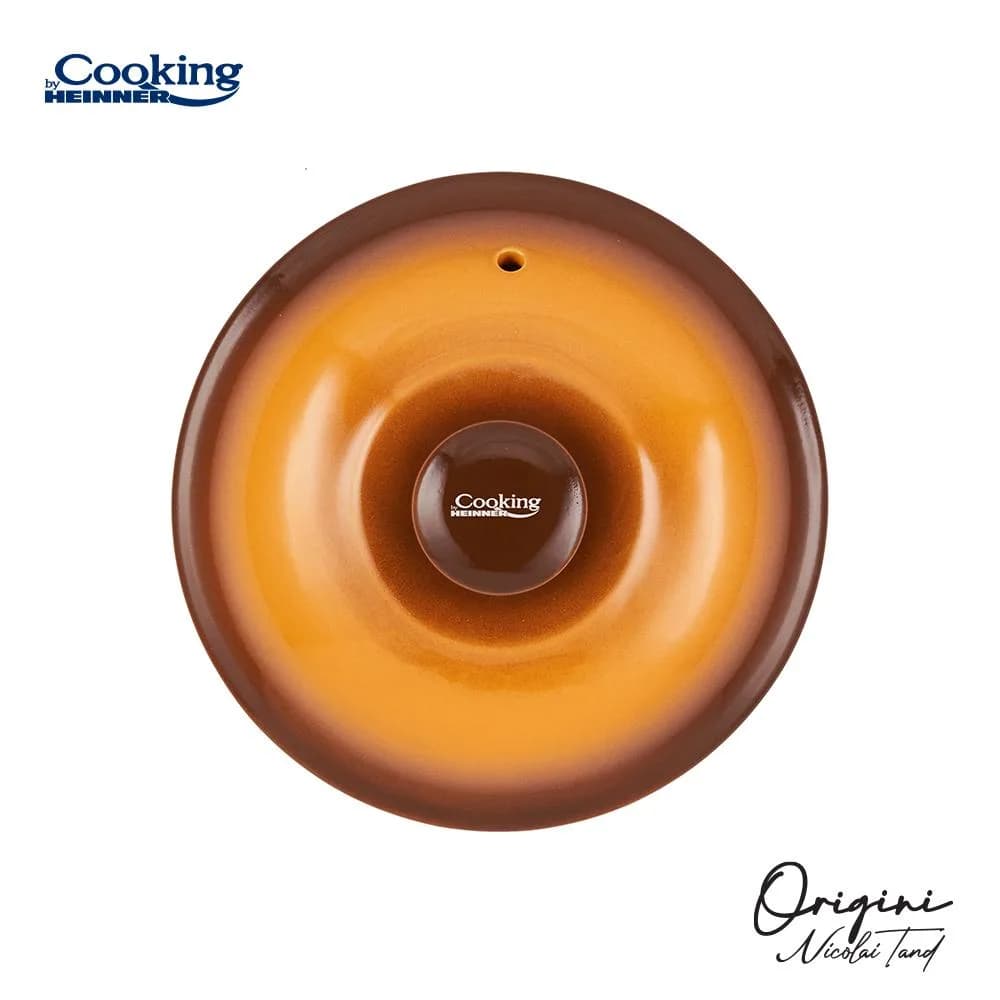 OALA CERAMICA CU CAPAC 12x11 CM, 2 L, NICOLAI TAND, ORIGINI, COOKING BY HEINNER — miniatură