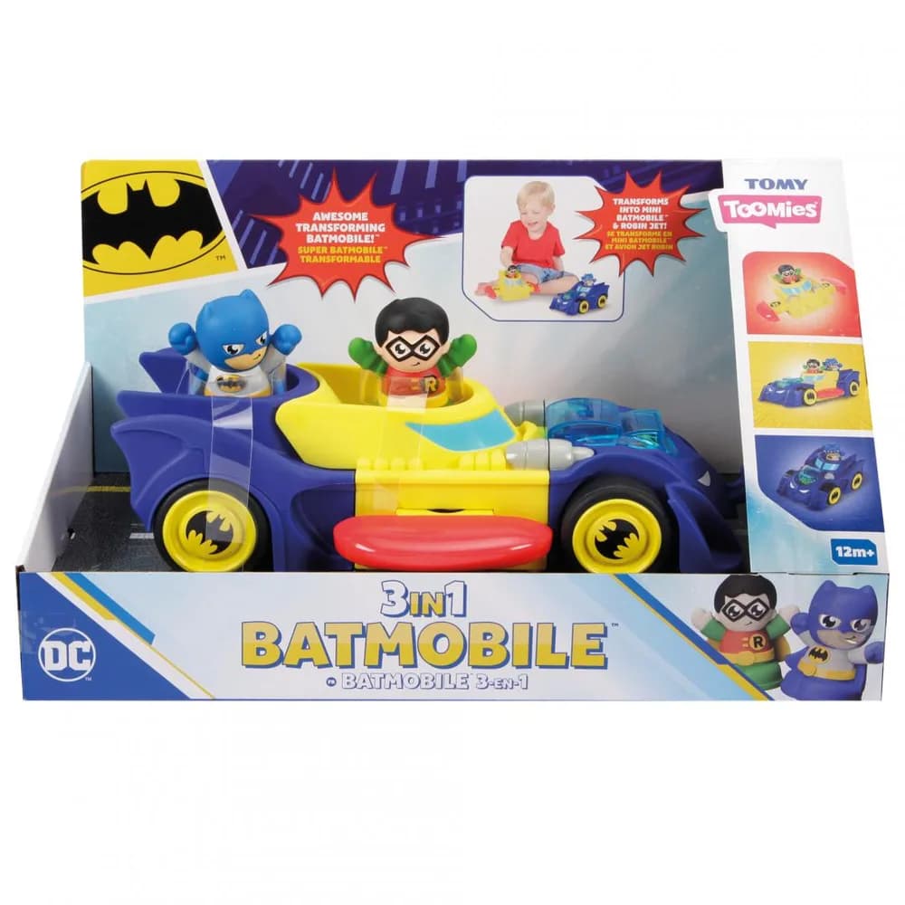VEHICUL BATMOBIL 3IN1, TOMY — miniatură