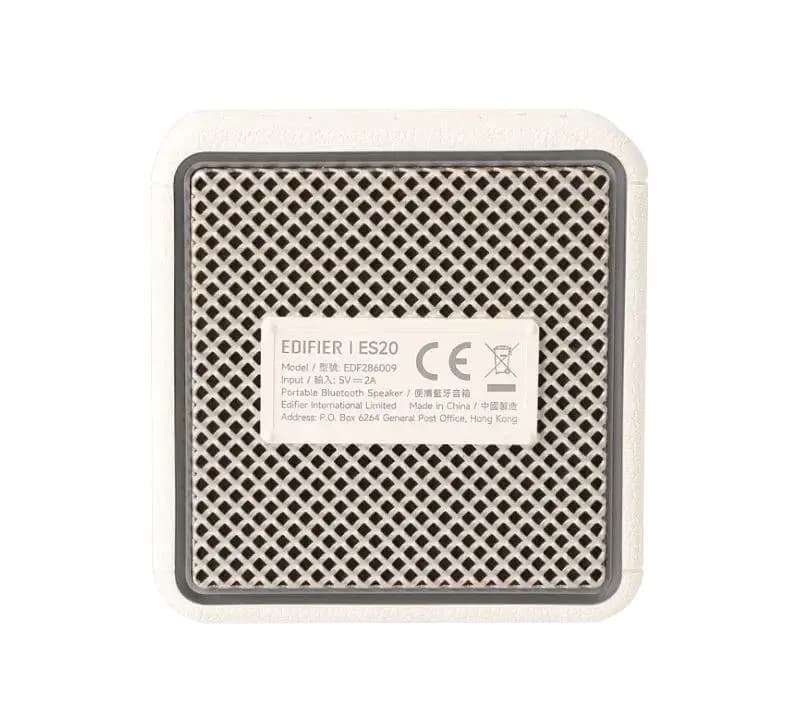 BOXE EDIFIER portabile bluetooth, RMS: 6W, Bluetooth 5.4, built-in Li-ion pana la 15h, conectivitate multipoint, Edifier App, radiator pasiv bass, IVORY, "ES20-IV"x — miniatură