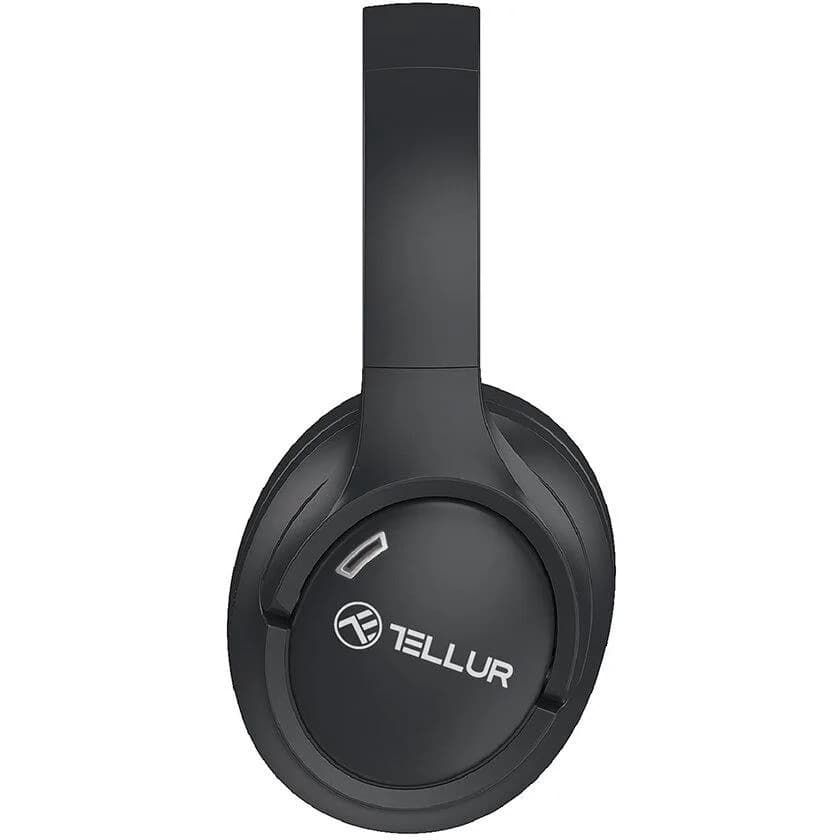 Casti Over-ear Tellur Vibe, Wireless, noise-canceling, Negru — miniatură