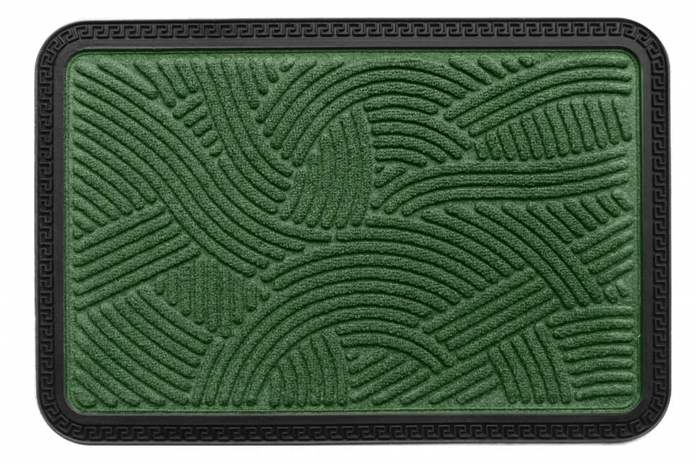 COVORAS INTRARE ANTIDERAPANT CU MARGINE CAUCIUCATA 40X60 CM, HEINNER HOME (mix 3 culori in bax - 4 bucati gri, 3 bucati verde, 3 bucati maro)