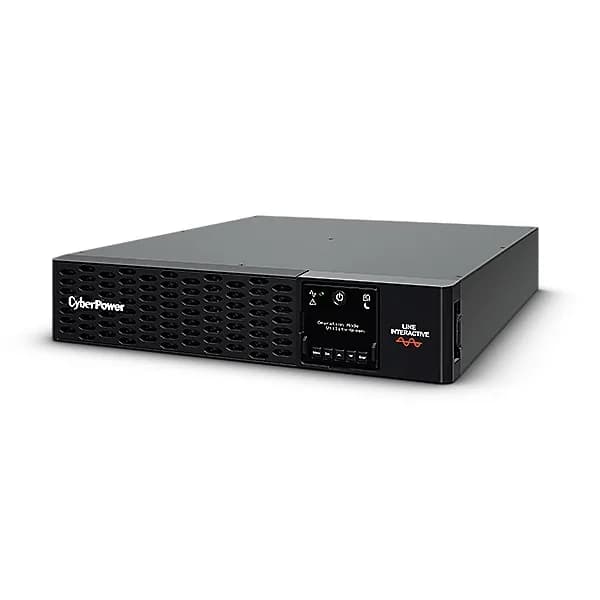 UPS CYBER POWER Line Int. cu Sinusoida Pura,3000VA/3000W,AVR,8xIEC,LCD,4x 12V/9Ah,Backup 2.3-7min,incarc.6h,USB,2xRS232,RJ45,GreenP,seria PR,rack 2U "PR3000ERT2U"