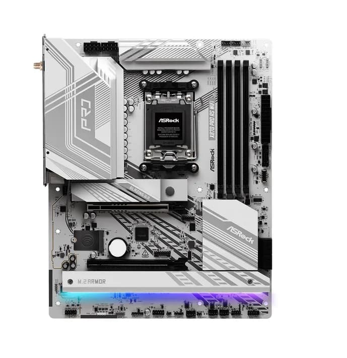 Placa de baza ASRock X870 Pro RS WiFi, Socket AM5, DDR5, ATX — miniatură