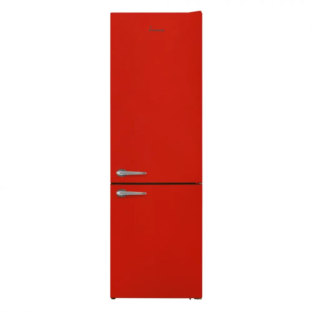 Combina frigorifica FRAM FC-VRL2681RDE++, 268 l, Clasa E, Rosu